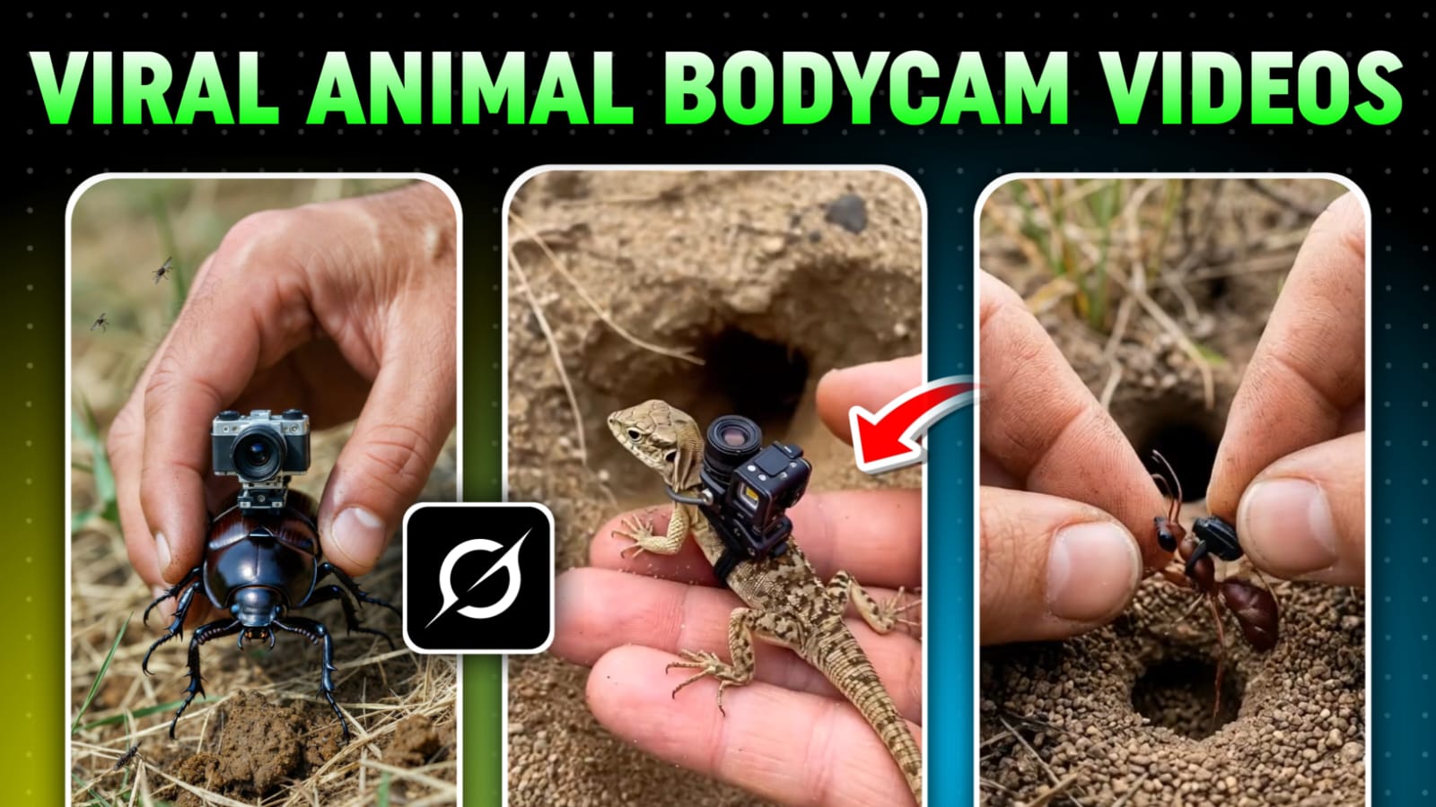 Animal Using Camera AI Animal POV Camera Experiment: Create Ultra-Realistic Biological ...